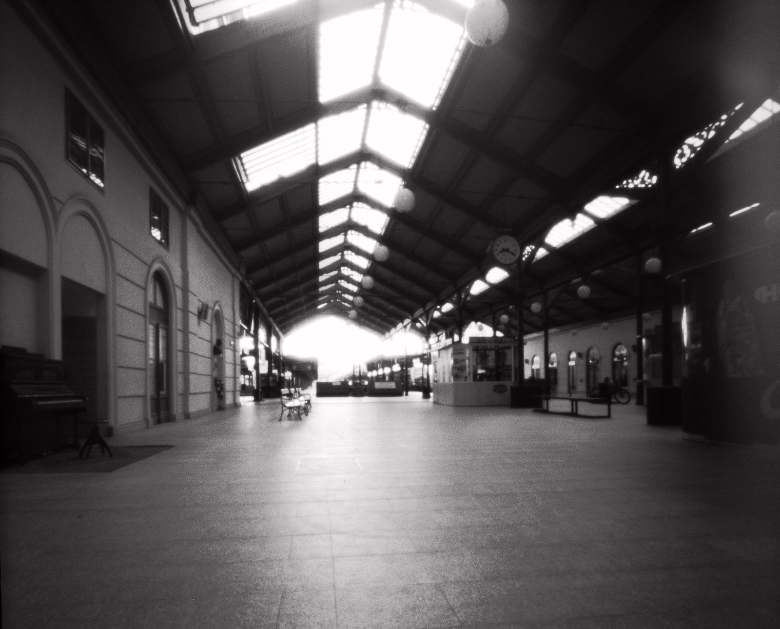 Prague Masaryk Station during the Lockdown, May 2020